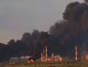 НПЗ саратовская область 31 мая, массовая атака врага на завод