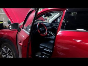 Changan CS35 Plus. Установка электропривода багажника.