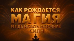 Как рождается магия и где найти источник силы?