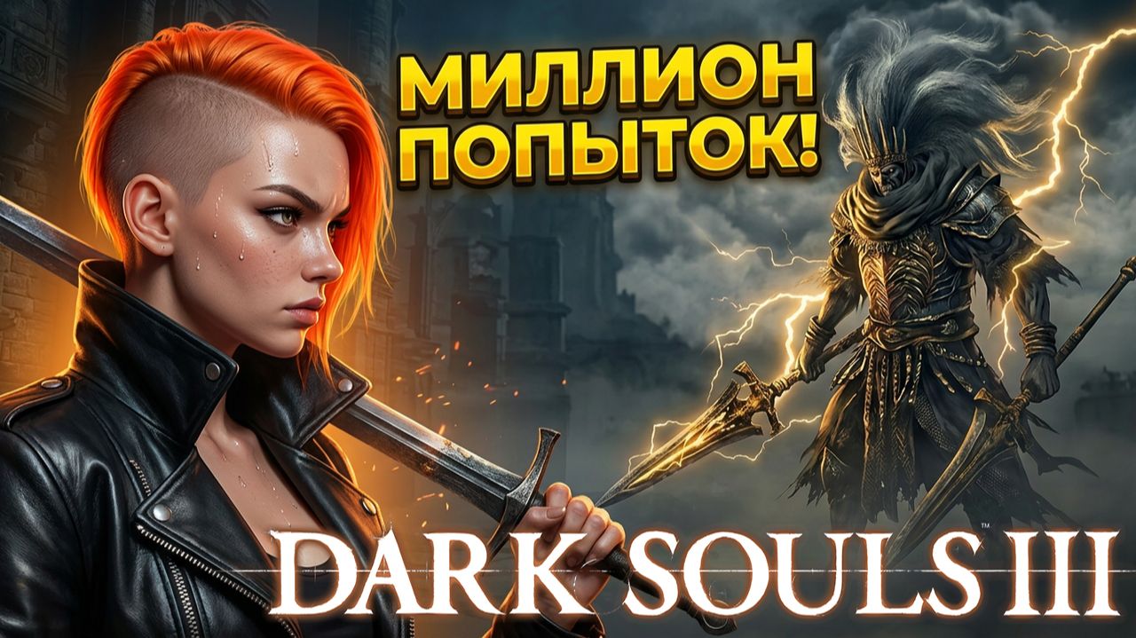 МИЛЛИОН ПОПЫТОК, ЧТОБЫ ПОНЯТЬ ЕГО! ЧТО ДАЛЬШЕ БУДЕТ? DARK SOULS 3