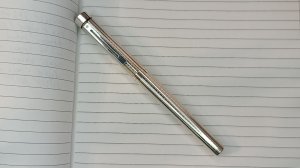 Перьевая ручка Sheaffer Targa 1006 STERLING SILVER CHEQUERED CT CLASSIC