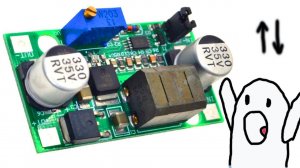 Тест FP5139 повышающий и понижающий DC DC преобразователь