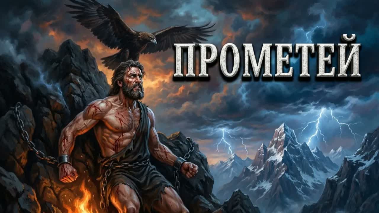 ⚡ ПРОМЕТЕЙ титан, который бросил вызов Зевсу и расплатился за это