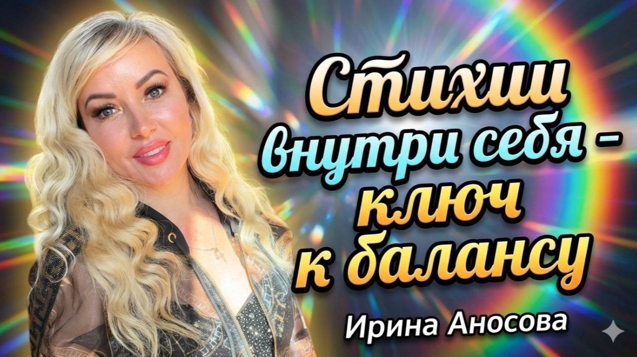 «Погружение в природу стихий» с Ириной Аносовой