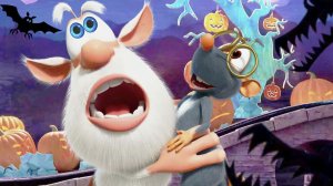 Буба ловит призраков 👻 Сборник веселых историй 😀 Смешной мультик для детей БУБА