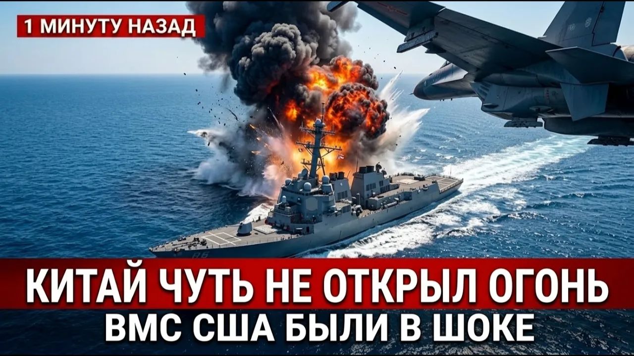 Китай зашёл слишком далеко один манёвр едва не взорвал весь пролив
