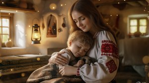 Нейро видео «Русская сказка « на стихи В. Рождественского#нейро#стизи#музыка