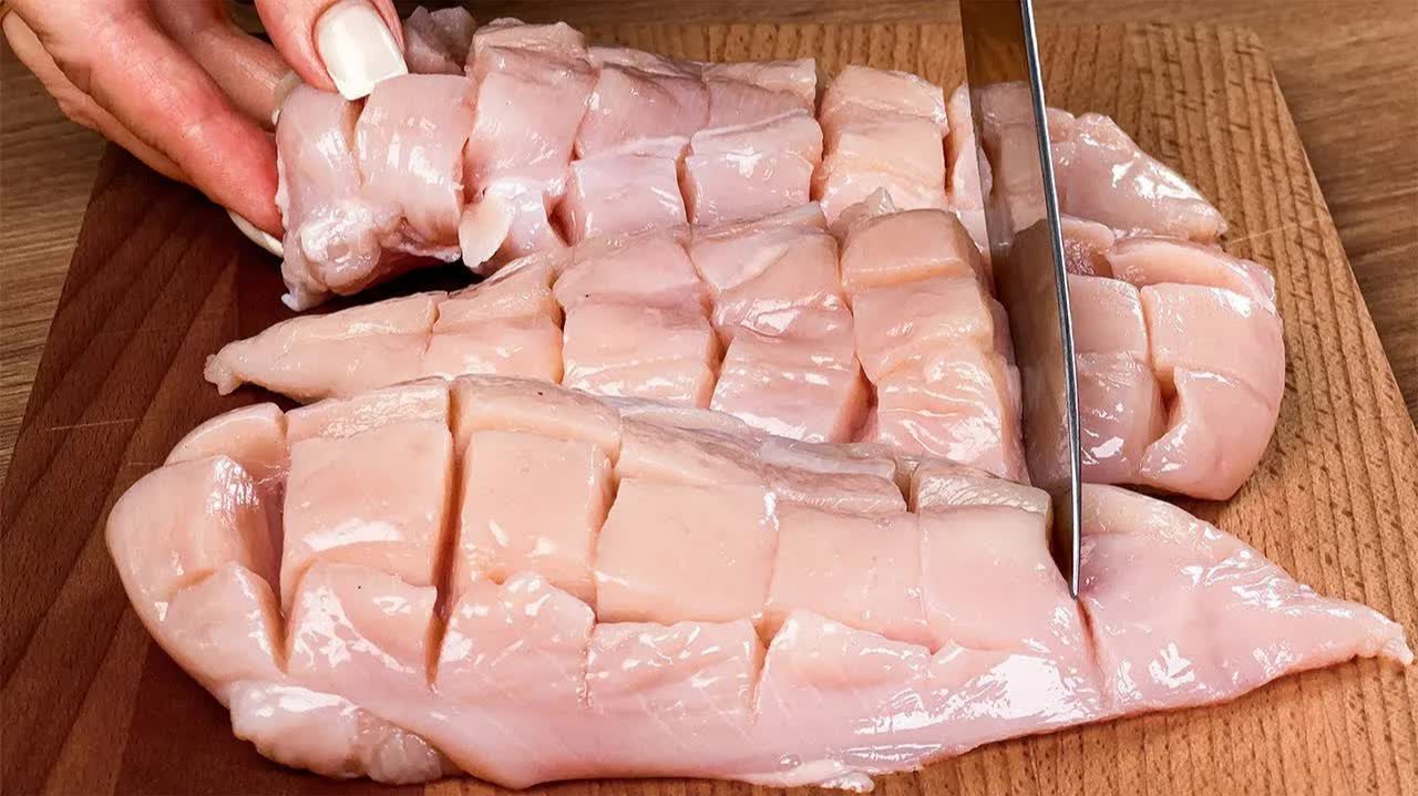 Обалденно Вкусно и Быстро. Ужин за полчаса. Сочная куриная грудка с овощами. Вкусно и очень полезно
