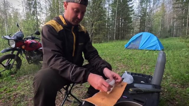 Рыбалка на таежной реке.(2)
