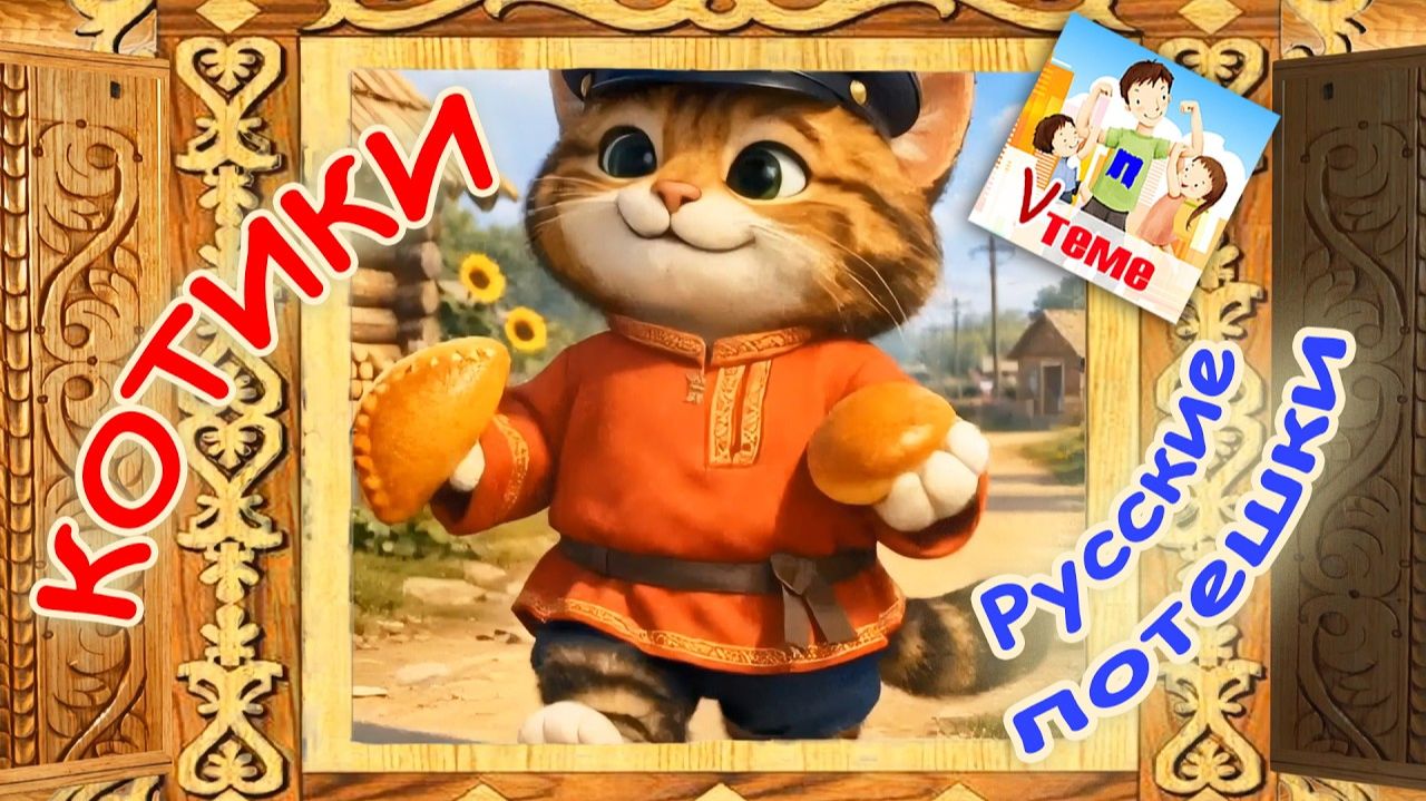 Русские потешки КОТИКИ. Папа V теме смотреть онлайн