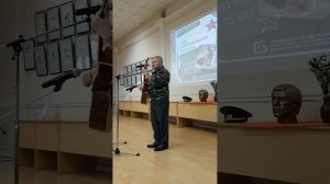 20260531 песня Небо этого дня ясное но теперь в нём броня лязгает Сергей Можаров Бунинка город Орёл