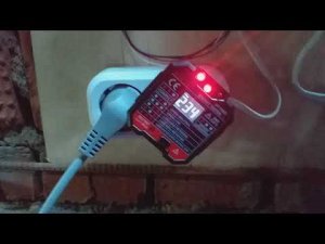 Тестер розетки, УЗО, дифавтомат. HT106D