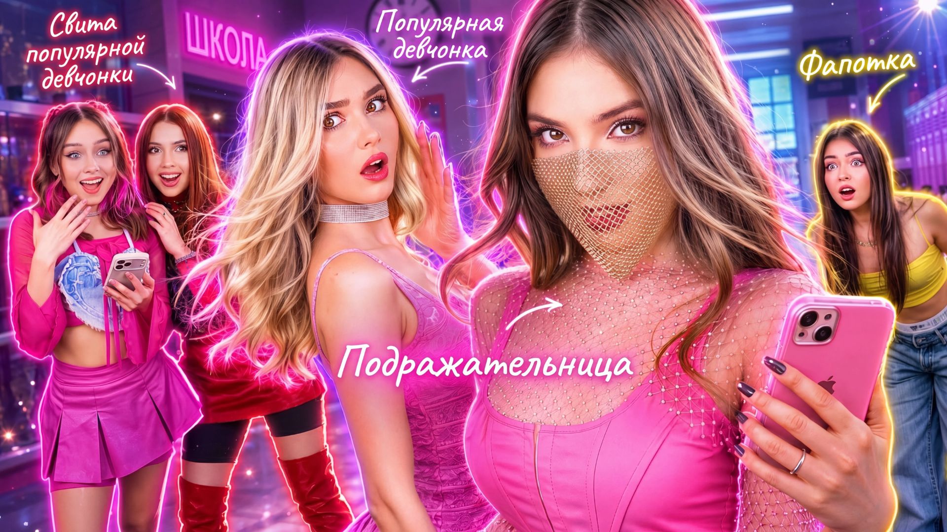 [Тим Тин] - Девушка-Загадка Скрывает Личность в Школе! Я Полностью Изменила Свой Образ