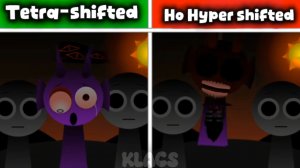 Incredibox 🎶 Sprunki Tetra shifted 🔥 Против 🆚 ⚔️ Но Hyper shifted ➡️🔄