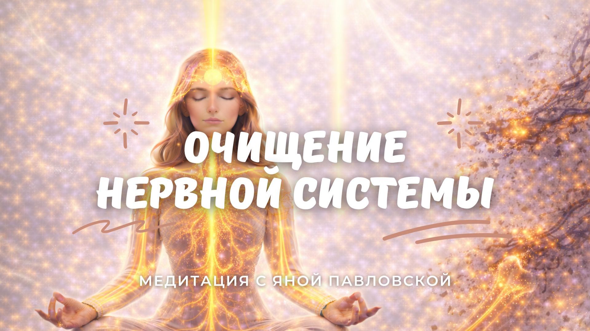 Медитация на очищение нервной системы | Яна Павловская смотреть онлайн