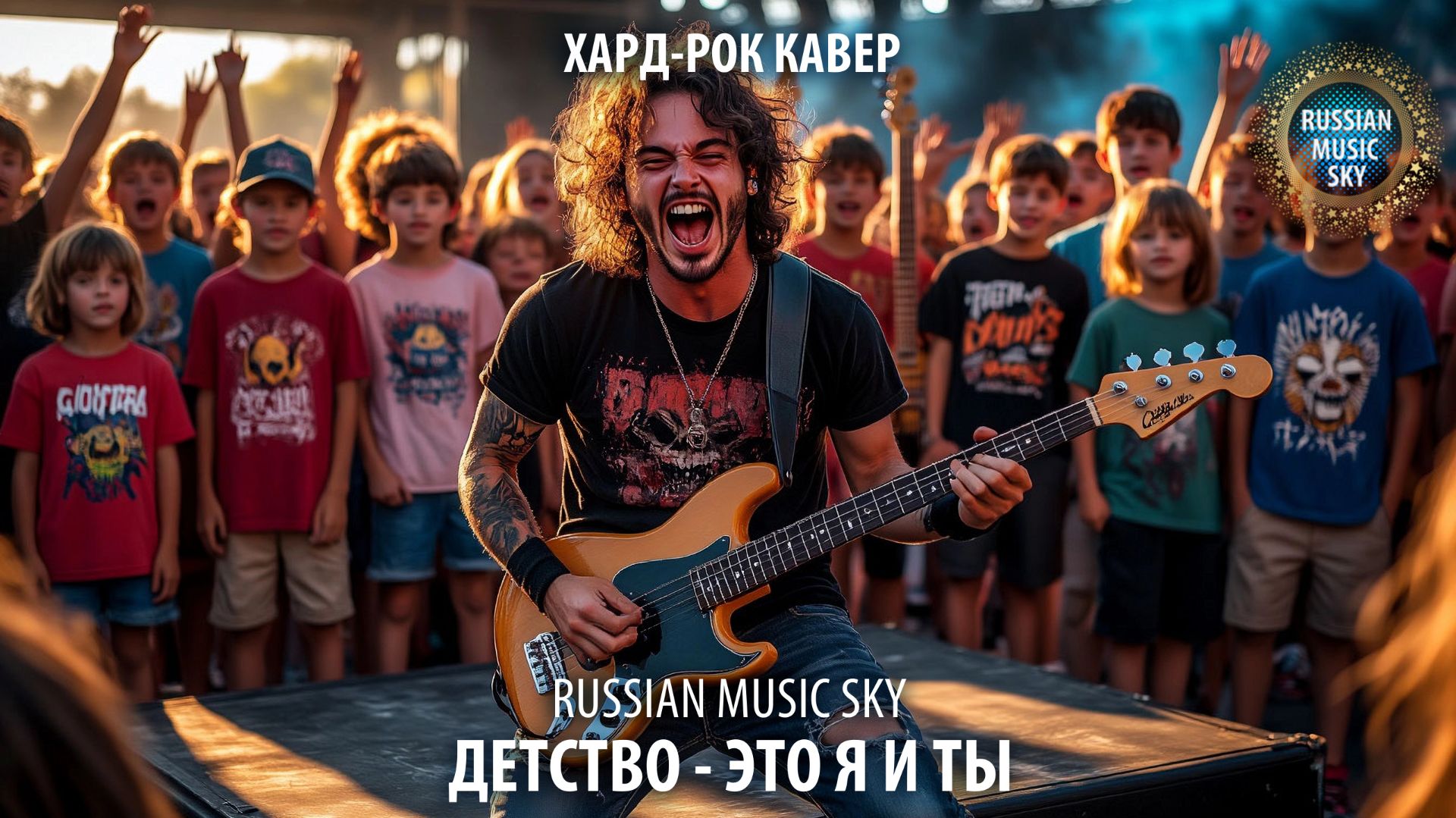 Детство - это я и ты  -  Russian Music Sky (2026) Хард-рок кавер