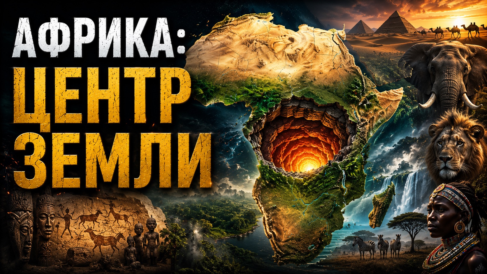 АФРИКА: Центр Земли | Документальный Фильм смотреть онлайн