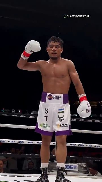 Welcome Back Champ MJ  #boxing #uzbekpower #MJ