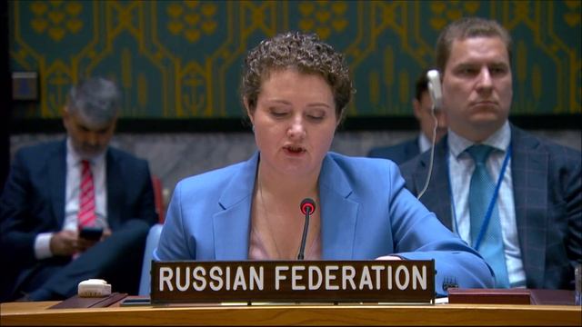 А.М.Евстигнеева по мотивам голосования по резолюции СБ по южносуданским санкциям, 29 мая 2026 года