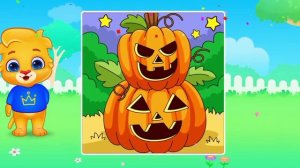 Детский развивающий мультфильм, пазлы, головоломка.