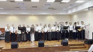 Молодёжь - Отец и Сын и Дух Святой, в Тебе находим мы покой