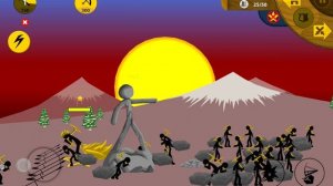 Stick War Legacy, миссия 40 ( insane, без баффов, без скинов, только рудокопы)