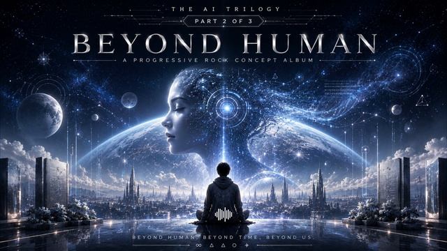 Beyond Human 🌌 The AI Trilogy Part 2 ｜ Philosophical Progressive Rock Concept Album