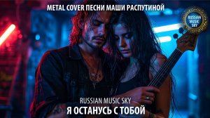 Я останусь с тобой  -  Russian Music Sky (2026) Metal Cover песни Маши Распутиной