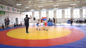 ГРБ. Крымск 2026г. Вес 44 кг. Борьба за бронзу Овчаренко Никита (Ладожская)-Абдуллаев Имир (Армавир)