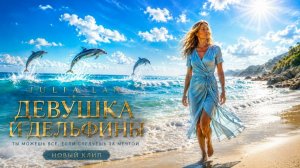 ДЕВУШКА И ДЕЛЬФИНЫ-JULIA LAN