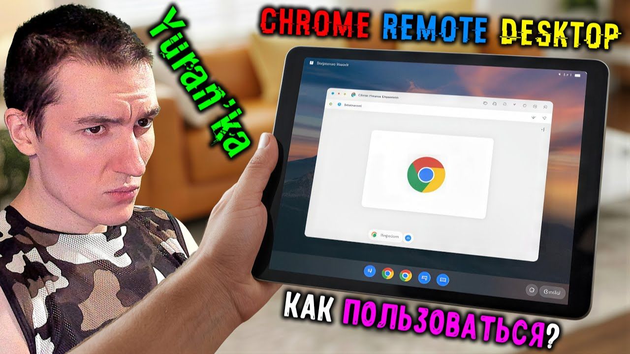 Chrome Remote Desktop[Удалённый рабочий стол Google Chrome] - Как установить и управлять ПК удалённо смотреть онлайн