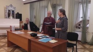 Фрагмент юбилейного творческого вечера Леонида Захарова, Петербургский Дом писателя, 17.09.2025