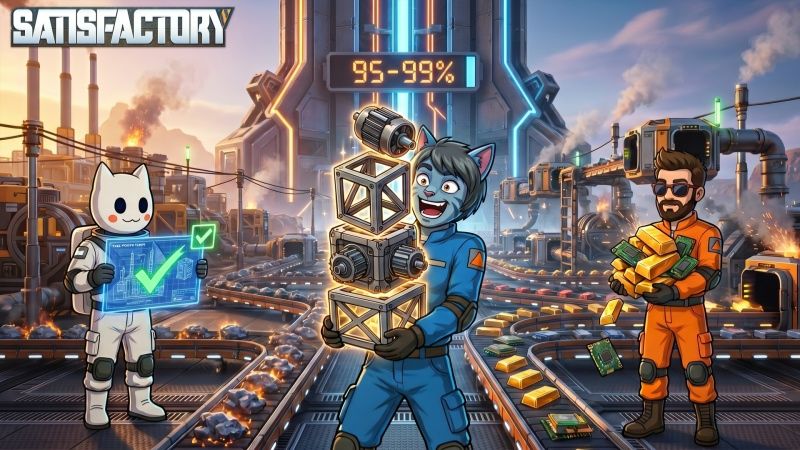[SodaEffect] 3 ФАЗА ПОЧТИ ЗАВЕРШЕНА! СТРАШНО ПРЕДСТАВИТЬ ЧТО ДАЛЬШЕ_ Satisfactory #11 смотреть онлайн
