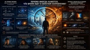 Может ли время идти назад? Наука и иллюзии восприятия