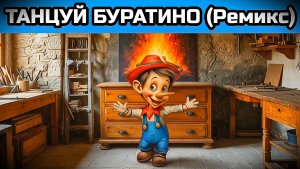 ТАНЦУЙ БУРАТИНО (Ремикс). Весёлая песенка про БУРАТИНО.