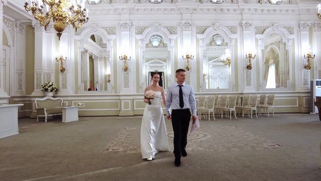 История свадебного дня на закате в Санкт-Петербурге. смотреть онлайн