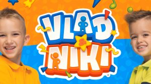 Влад и Ники. Гонки на велосипеде 13 сборник игра для детей