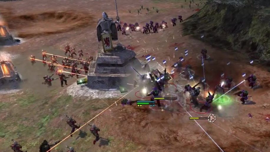 Warhammer 40,000 Dawn Of War Unification Mod Мультиплеер 26 Могильник 4 на 4 UBBA
