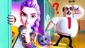РУМИ И СЕКРЕТНАЯ КОМНАТА_! K-Pop Охотницы на Демонов_ Huntrix анимация
