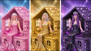 ХОРОШАЯ Русалка против ПЛОХОЙ Русалки 🧜♀️✨ Вирусный макияж русалки своими руками