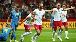 польша - украина. товарищеский матч.