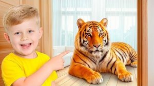 Игрушечные животные стали настоящими!