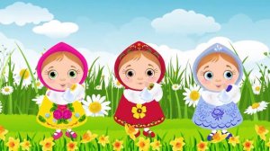 RUSSIAN DOLLS. Kid's song / Nursery rhymes. YarMin St.