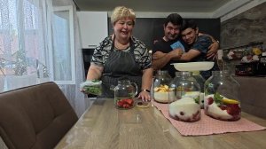 Простой способ приготовить компоты на зиму. Наши покупки. Готовлю вкусный обед.