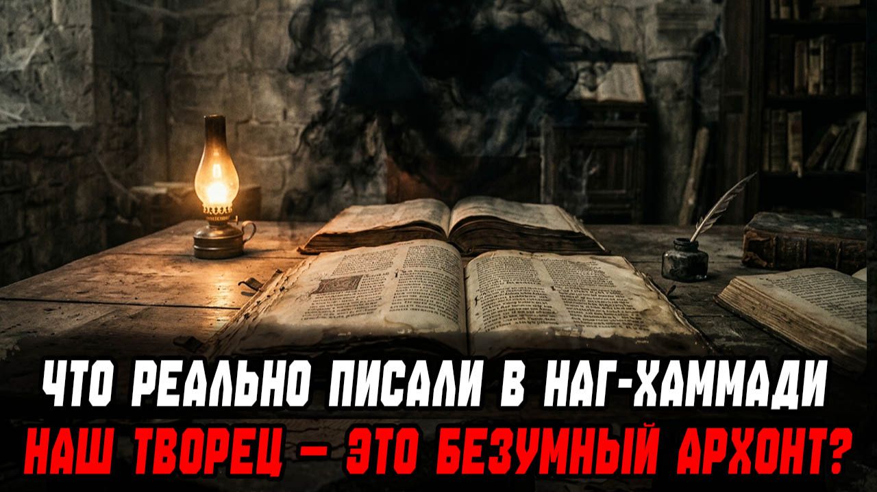 Что реально писали в Наг-Хаммади Наш творец — это безумный Архонт? смотреть онлайн