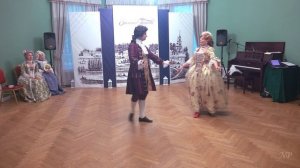 BAROQUE DANCE Passacaille of Armide by M-rs Elford & M-rs Santlow (Anthony L'Abbe, 1730)