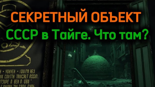 🍿 Случайно Нашёл СЕКРЕТНЫЙ ОБЪЕКТ СССР в Тайге. Что Там Происходило?