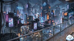 Cyber City - Relaxing Sleep Music for Meditation, Stress Relief & Relaxation
