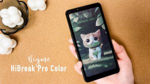 Что стоит знать про особенный смартфон - Bigme Hibreak Pro Color