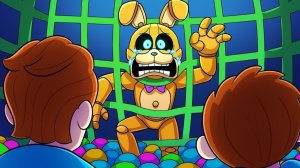 FNAF INTO THE PIT - СЕКРЕТНАЯ КОНЦОВКА!   Анимации на русском